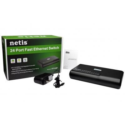 Комутатор мережевий Netis (ST3124P)