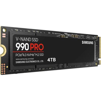 Накопичувач SSD M.2 2280 4TB 990 PRO Samsung (MZ-V9P4T0BW)