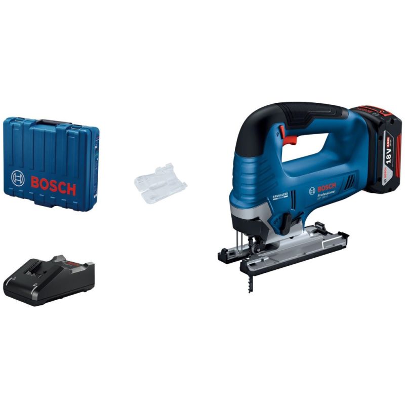 Электролобзик Bosch GST 185-LI, 18В, 4Ач, 0-3500 об/мин, ход 26мм, кейс (0.601.5B3.023)