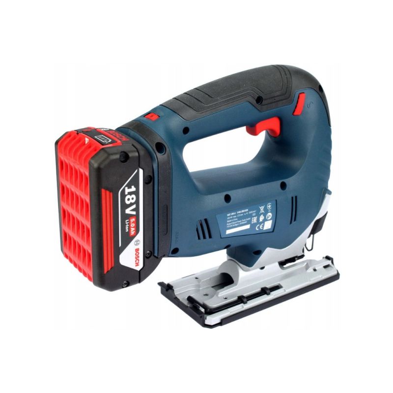 Электролобзик Bosch GST 185-LI, 18В, 4Ач, 0-3500 об/мин, ход 26мм, кейс (0.601.5B3.023)