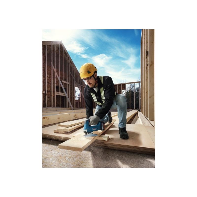 Электролобзик Bosch GST 185-LI, 18В, 4Ач, 0-3500 об/мин, ход 26мм, кейс (0.601.5B3.023)
