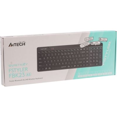 Клавіатура A4Tech FBK23 AS Wireless/Bluetooth Black (4711421001168)