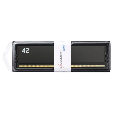 Модуль пам\'яті для комп\'ютера DDR5 16GB 4800 MHz 42-Series eXceleram (E-42-004S-16)