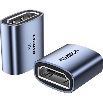 Переходник HDMI F to HDMI F 8K black Ugreen (90592)
