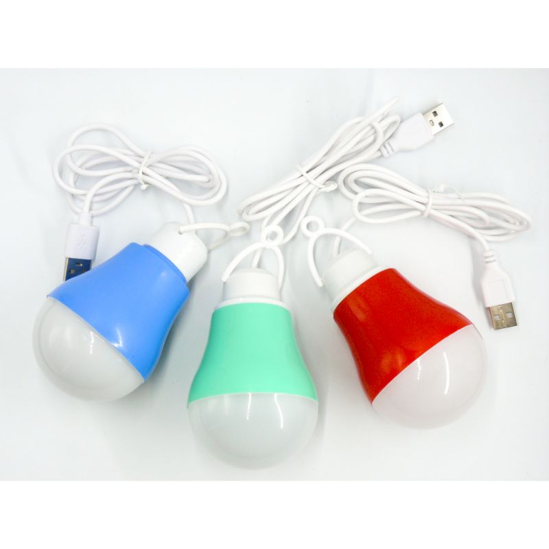Светильник Dengos LED-BULB-5V5W-BLUE (USB з LED-лампочкою)