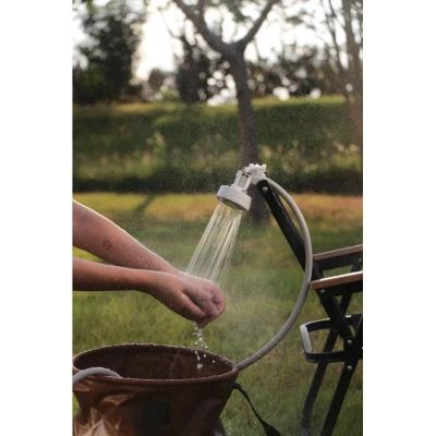 Душ портативний Flextail Max Shower з насосом на акумуляторі білий (6975755962535)