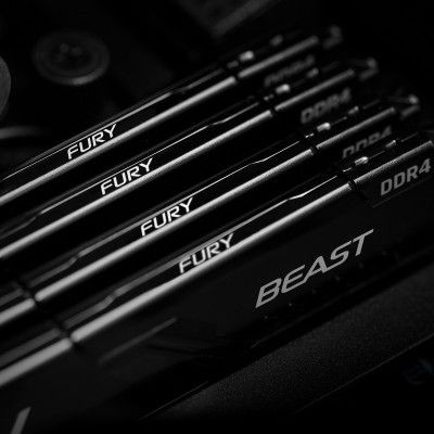 Модуль памяти для компьютера DDR4 16GB 3600 MHz Fury Beast Black Kingston Fury (ex.HyperX) (KF436C18BB/16)
