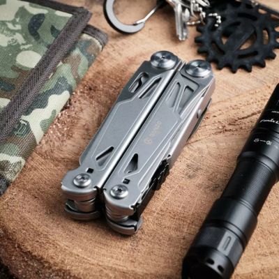 Мультитул Ganzo G303 з чохлом Molle та бітами, 21 функція (G303-c)