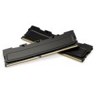 Модуль пам\'яті для комп\'ютера DDR4 16GB (2x8GB) 3200 MHz Kudos Black eXceleram (EKBLACK4163216AD)