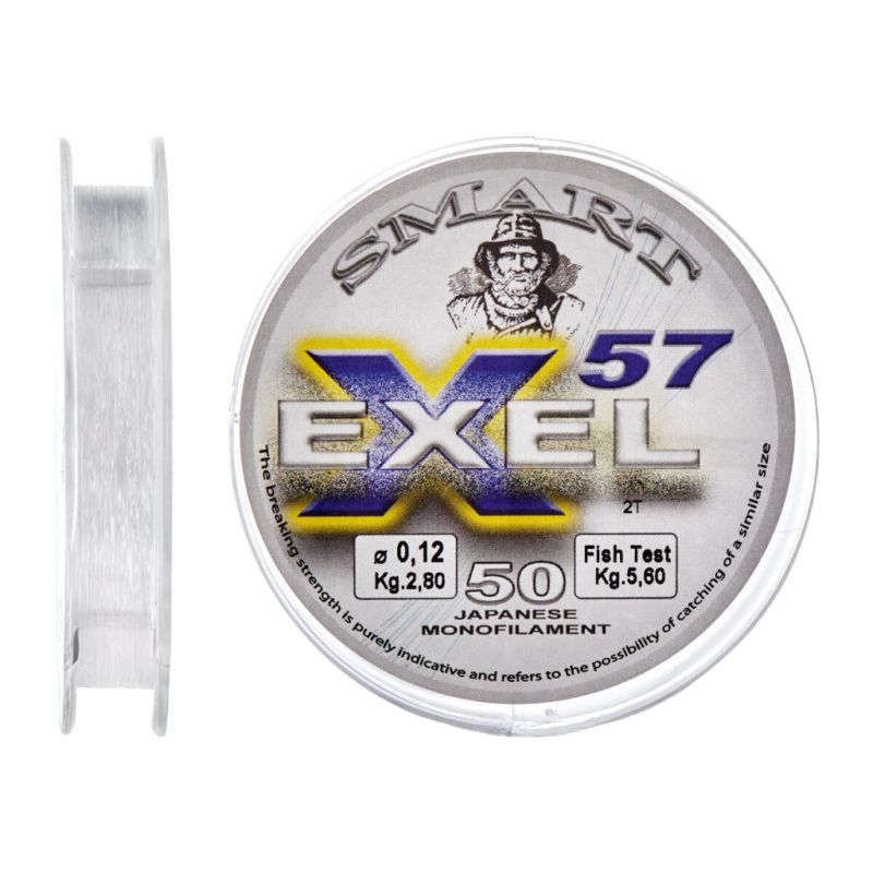 Леска Smart Exel 57 50m 0.14mm 3.0kg (1300.32.56)