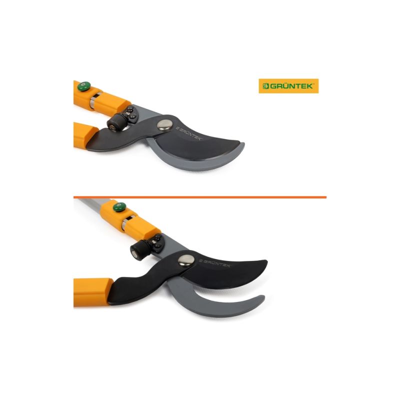 Секатор Gruntek XT 26-39 Premium обводной, d 35мм, 665-995мм, с телескопическими ручками (295066099)