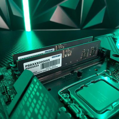 Модуль памяти для компьютера DDR5 16GB (2x8GB) 4800 MHz Signature Line Patriot (PSD516G4800K)