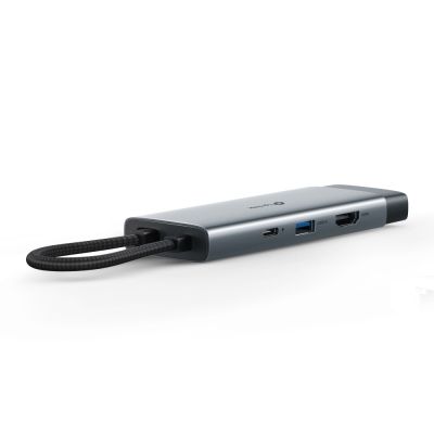 Концентратор TP-Link USB-C 7-in-1 3xUSB + HDMI + SD/TF + USB-C PD100W (UH7021C)