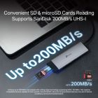 Концентратор TP-Link USB-C 7-in-1 3xUSB + HDMI + SD/TF + USB-C PD100W (UH7021C)