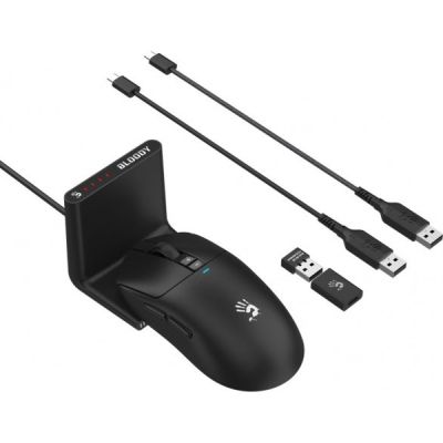 Мышка A4Tech Bloody R72 Pro Duo Wireless/USB Black (4711421000840)