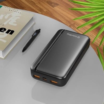 Батарея універсальна ColorWay 20 000 mAh Portable Charger (USB/QC3.0 + USB-C/PD/22.5W) Black (CW-PB200LPB4BK-PD)