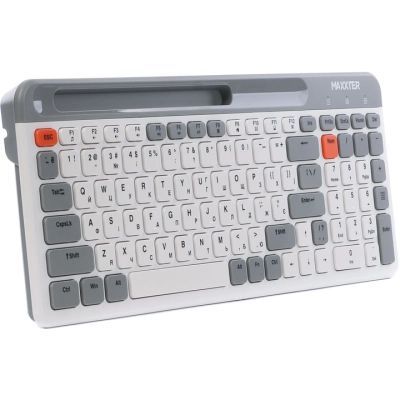 Клавиатура Maxxter (KBW-02G-UA) Wireless Grey (KBW-02G-UA)
