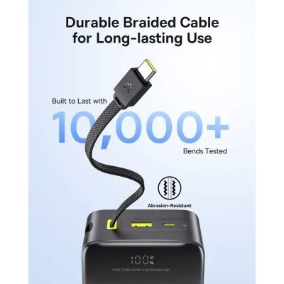 Батарея універсальна Baseus EnerFill FC51 Bipow2 Pro 30000mAh 22,5W build cab.USB-C black (E0028100)