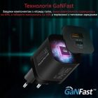Зарядний пристрій Promate 33W USB-C + USB-A (powerport-33.black)