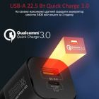 Зарядний пристрій Promate 33W USB-C + USB-A (powerport-33.black)