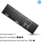 Клавиатура HP 720 Multi-Device Rechargeable Wireless/Bluetooth UA Black (9T5B1AA)