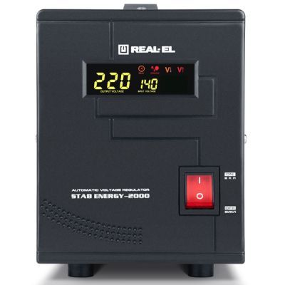Стабілізатор напруги REAL-EL STAB ENERGY-2000 (EL122400013)