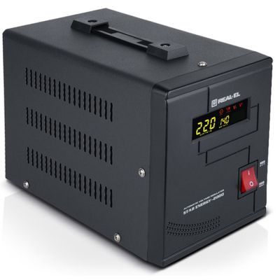 Стабілізатор напруги REAL-EL STAB ENERGY-2000 (EL122400013)