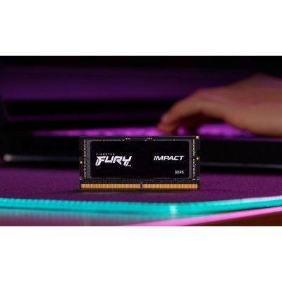 Модуль пам\'яті для ноутбука SoDIMM DDR5 16GB 5600 MHz Impact Kingston Fury (ex.HyperX) (KF556S40IB-16)