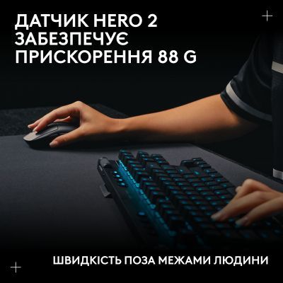Мишка Logitech G Pro 2 Lightspeed Wireless Magenta (910-007309)