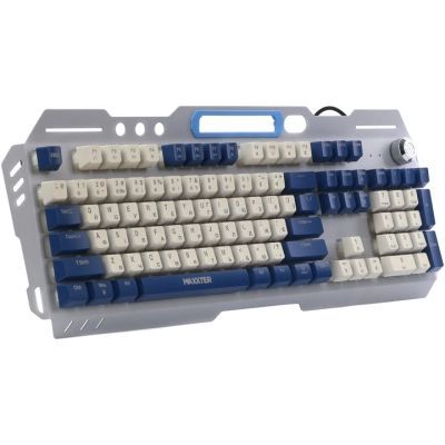 Клавиатура Maxxter (KBG-RGB-01-UA) RGB USB Metal (KBG-RGB-01-UA)