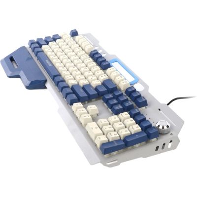 Клавиатура Maxxter (KBG-RGB-01-UA) RGB USB Metal (KBG-RGB-01-UA)