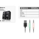Акустическая система REAL-EL S-107 USB Black (EL121100017)
