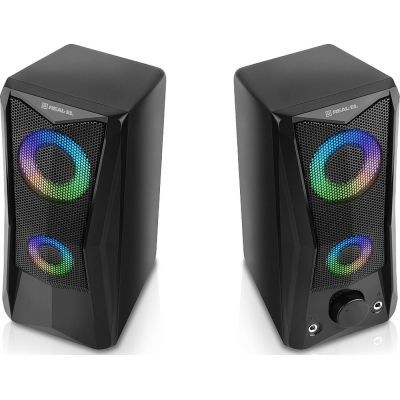 Акустическая система REAL-EL S-107 USB Black (EL121100017)