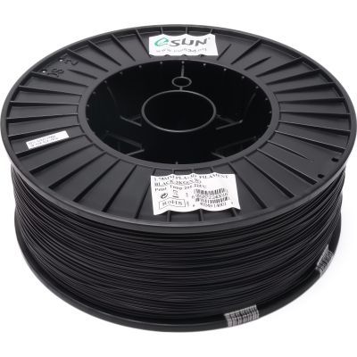 Пластик для 3D-принтера eSUN PLA+ 1.75мм, 3кг, Black (PLA+175B3)