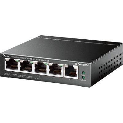 Коммутатор сетевой TP-Link (TL-SG105MPE)