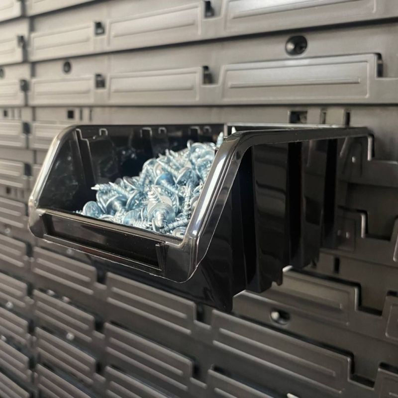 Ящик для инструментов Kistenberg емкость открытая, черный, 115*80*60, TRUCK, (KTR12-S411)
