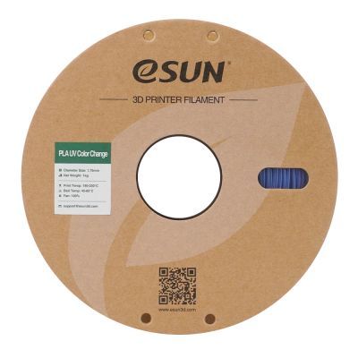 Пластик для 3D-принтера eSUN PLA UV 1,75mm 1kg Blue (PLA-UV CC175UV-U1P1)