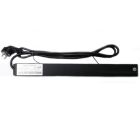Силовий блок Eserver 19" 9 розеток, кабель 1.8м, алюм. корпус PDU 220В, 16А (WT-2261A-GER-9WAY)