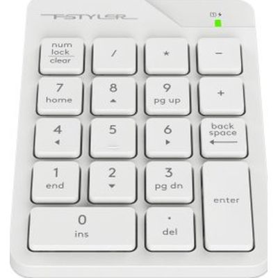 Клавіатура A4Tech FGK21C Wireless White (4711421994057)