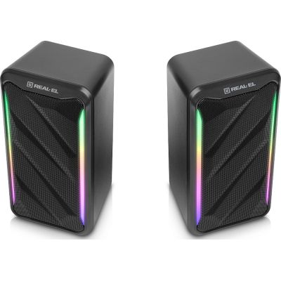 Акустична система REAL-EL S-130 USB Black (EL121100018)