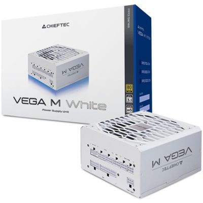 Блок питания Chieftec 1000W VEGA M WHITE (PPG-1000-CW)