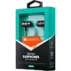 Навушники Canyon (CNE-CEP3R) Red (CNE-CEP3R)