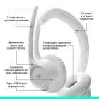 Наушники Logitech Zone 300 Bluetooth Off-White (981-001417)
