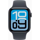 Смарт-годинник Apple Watch SE 3 GPS 44mm Midnight Aluminium Case with Midnight Sport Band - S/M (MEHN4RK/A)