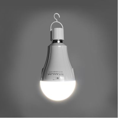 Лампочка TITANUM акумуляторна A80 12W E27 4000K 230V (TL-EMA80-12274)