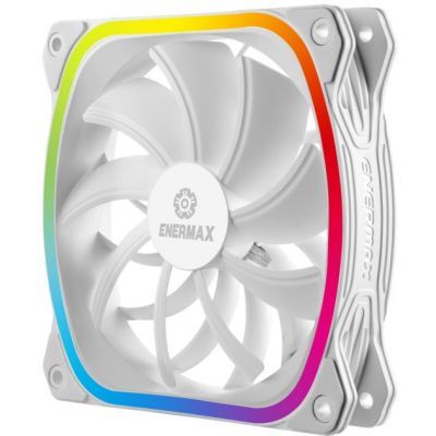 Кулер до корпусу Enermax SQUA RGB WHITE 3x 120 mm (3 PACK) (UCSQARGB12P-W-BP3)