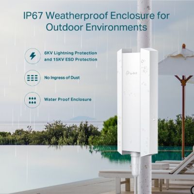 Точка доступу Wi-Fi TP-Link (EAP610-OUTDOOR)