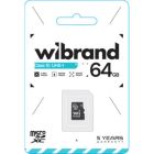 Карта памяти Wibrand 64GB mictoSD class 10 UHS-I (WICDXU1/64GB)
