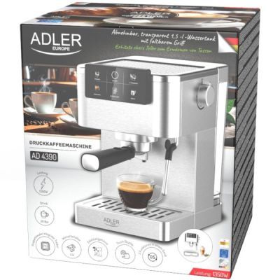 Ріжкова кавоварка еспресо Adler (AD 4390)