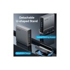 Концентратор Vention USB-C 15-in-1 2xHDMI + DisplayPort + RJ45 + SD/TF + 3.5mm gray (TPUH0)